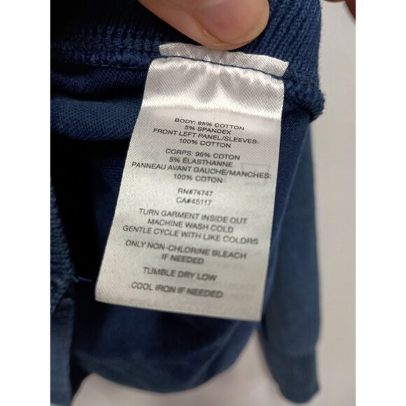 Natural Reflection Womens BOHO Sweatshirt Medium Blue Cable Knit Boxy Pullover - Picture 9 of 11